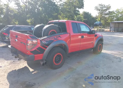 2011 Ford F150 Svt Raptor from USA, damaged, VIN 1FTEX1R61BFA47570